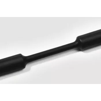 HellermannTyton TREDUX-6/2 PO-X BK 15 termiski saraušanās uzmava, 3:1, no 6mm līdz 2mm, melna, 1m