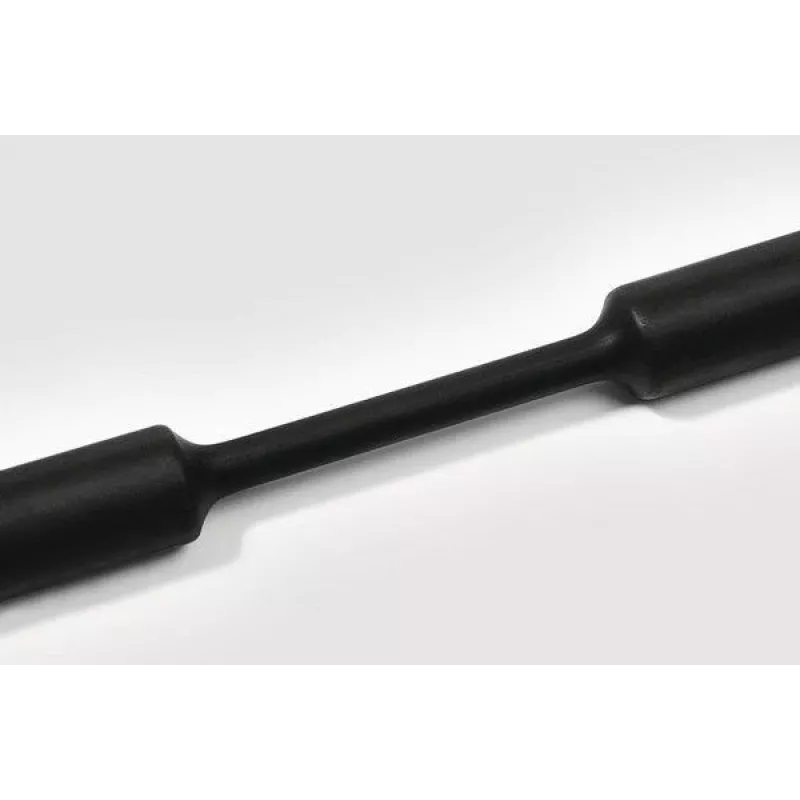 HellermannTyton TREDUX-6/2 PO-X BK 15 termiski saraušanās uzmava, 3:1, no 6mm līdz 2mm, melna, 1m