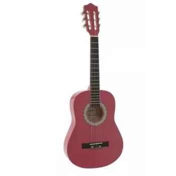 Dimavery AC-303 klasiskā ģitāra 1/2 rozā ar gig bag
