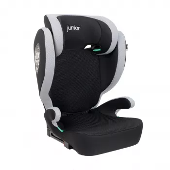 Petex Basic Plus 1601 bērnu auto sēdeklis, pelēks, HDPE, ECE R129 i-Size, ISOFIX, 100-150 cm