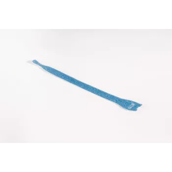 HellermannTyton TEXTIE-M atkārtoti lietojams āķu un cilpu kabeļu savilcējs 200mm x 12,5mm zils (10 gab. iepakojumā) 130-00018