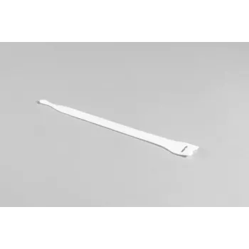 HellermannTyton TEXTIE-M āķu un cilpu kabeļu saite 200 mm x 12,5 mm balta, 10 gab. (130-00021)