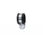 HellermannTyton AFCS63-GS/PVC-BK/ML pieskrūvējams stiprinājuma skava kabeļiem, šļūtenēm un caurulēm, maks. saišķa Ø 63 mm, hloroprēna aizsargprofils, melna 166-50608