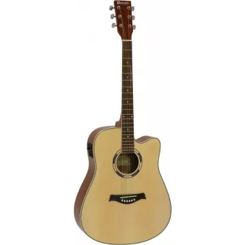 DIMAVERY DR-520 Dreadnought akustiskā ģitāra, dabīgā krāsā 26231272