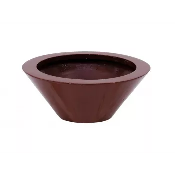 EUROPALMS Leichtsin Bowl-15 sarkana spīdīga dekoratīvā bļoda 83011823