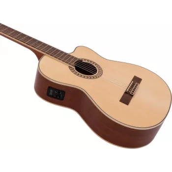 DIMAVERY CN-600 klasiskā ģitāra, dabīgā koka krāsā 26235006