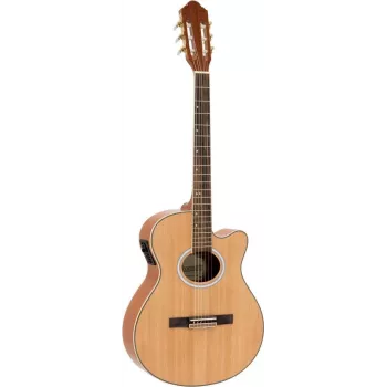 DIMAVERY CN-500 klasiskā ģitāra, dabīgā koka krāsā 26235014