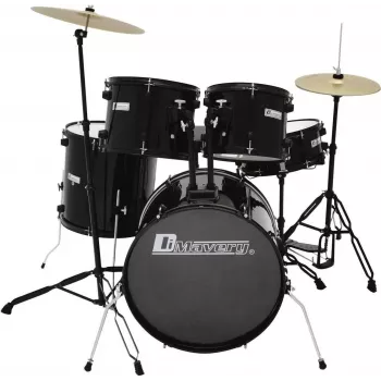 DIMAVERY DS-200 bungu komplekts, melns 26001360