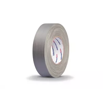 Hellermann Tyton HTAPE-TEX-19x50 pelēka kokvilnas auduma līmlente 19 mm x 50 m 712-00506