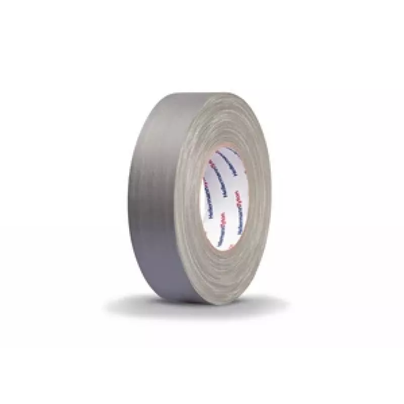 Hellermann Tyton HTAPE-TEX-19x50 pelēka kokvilnas auduma līmlente 19 mm x 50 m 712-00506