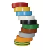 HellermannTyton Helagrip PVC marķēšanas uzmavu komplekts, 10 ruļļi, 15 mm iekšējais diametrs, 10 m garums, daudzkrāsu (10 krāsas) 710-00146