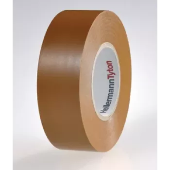 HellermannTyton 710-00158 PVC elektroizolācijas lente, 19 mm x 20 m, melna