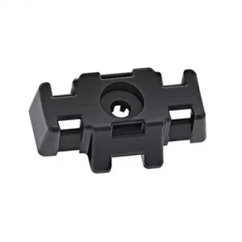 HellermannTyton S3SB15CBM8-PA6GF30-BK skrūvējams pamatne kabeļu saitēm, melna, M8, PA6GF30, 1 gab 151-01010
