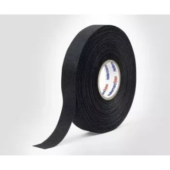HellermannTyton HTAPE-PROTECT300 pašsavienojošā lente, melna, 25 m x 19 mm x 0,3 mm 712-10001