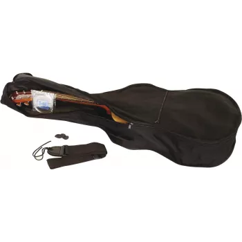 Dimavery AC-303 klasiskā ģitāra 1/2 izmērs, dabīgs, okoume kakls, basswood tops, 535 mm mēroga garums