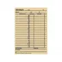 BÜRK MOBATIME laika kartītes ZS 5200 laika pulkstenim, 100 gab., zaļš iespiedums uz balta kartona, 189 x 86 mm B01830040500