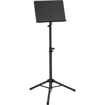 Dimavery OP-1 orķestra nošu pults, melna, augstums regulējams 60-125 cm, tērauds