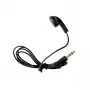 MIDLAND Albrecht 29978 vienreizlietojamās in-ear austiņas ar 3,5 mm jack, mono, melnas, saderīgas ar ATR400/Tourist Guide