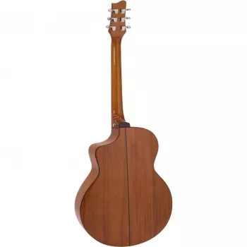 DIMAVERY STW-50 Rietumu ģitāra, dabīgā koka krāsā 26245086