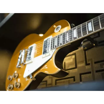 DIMAVERY LP-800 elektriskā ģitāra Goldtop (26219402)