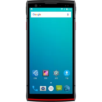 ALLNET Android mobilais terminālis S50 4G POS sistēma ar 2GB RAM 16GB ROM, 5,5 inch HD displeju, iebūvētu 58mm termoprinteri, NFC, MSR, IC karšu lasītāju, GPS, 2600mAh akumulatoru ALL_POS_BL001