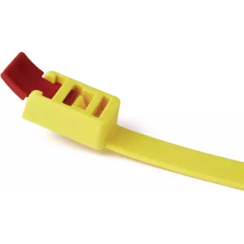 HellermannTyton SpeedyTie atkārtoti lietojams kabeļu savilcējs 750x13mm dzeltens, 5 gab. 115-00001