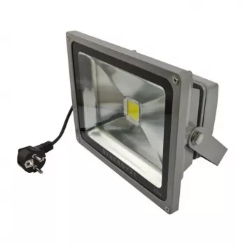 SYNERGY21 S21-LED-TOM01006 LED āra prožektors 50W, pelēks, neitrāli balta gaisma