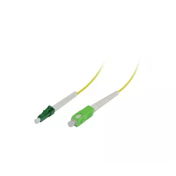 SYNERGY21 10m LC/APC uz SC vienmoda OS2 optiskās šķiedras komutācijas kabelis, 9/125µm, G.657.A2, dzeltens S215747
