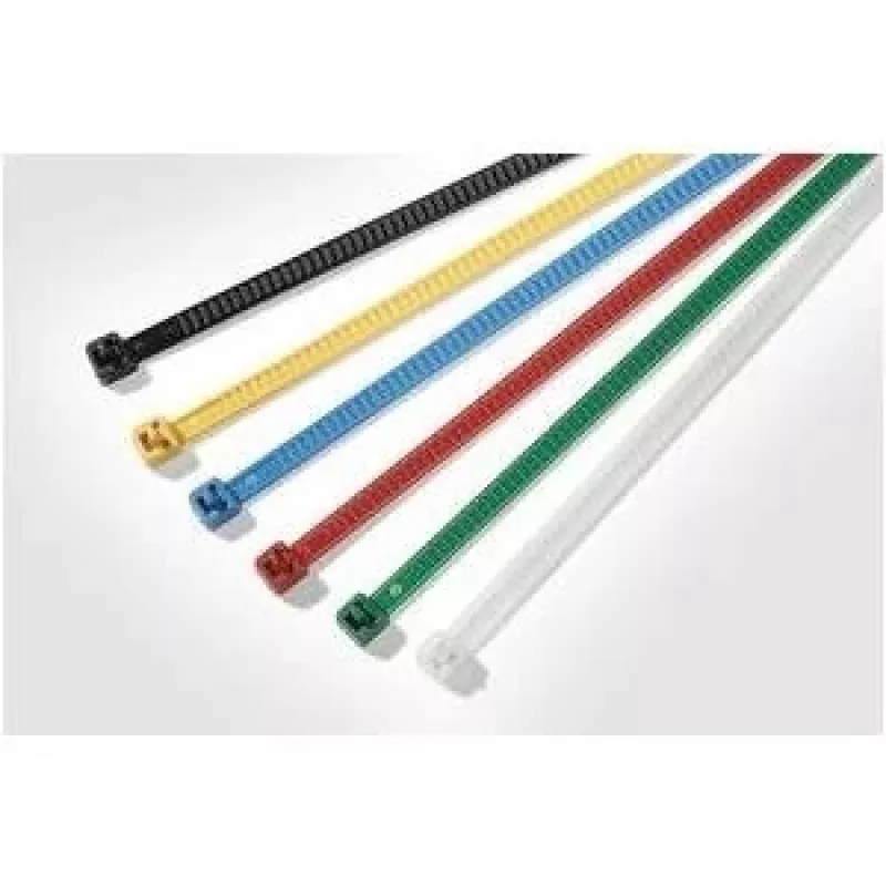 HellermannTyton LR55 atbrīvojams kabeļu savilcējs 195 x 4.7 mm, PA66 dabīgs, 25 gab. 115-00008