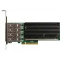 ALLNET PCIe 10G x8 Quad SFP+ šķiedras tīkla servera adapteris - ALL0141-4SFP+-10G (ALL0141v2-4SFP+-10G)