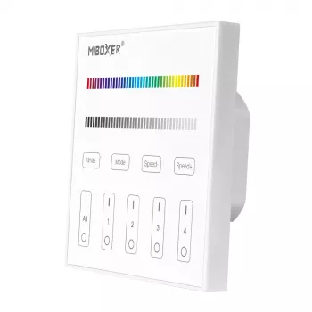 MiBoxer X3 viedais skārienpanelis LED apgaismojuma vadībai (DMX512 un 2,4GHz RF)