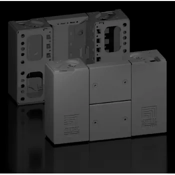 Rittal VX 8660020 Cokola stūra elements ar priekšējo/aizmugurējo apdari, 200 mm augstums