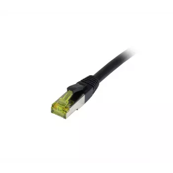 Synergy21 CAT6A S-STP āra komutācijas kabelis RJ45 25m melns, UV/ūdens izturīgs AWG26