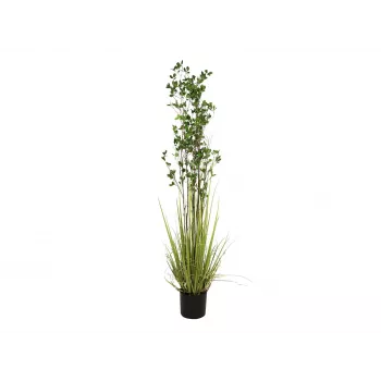 EUROPALMS mūžzaļš krūms ar zāli, mākslīgais augs, 182 cm 82600185