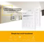 SYNERGY21 T1 MiLight viedais panelis vienkrāsas LED 4 zonu skārienpults