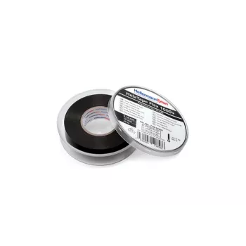 HellermannTyton HelaTape Flex 1000+ PVC elektroizolācijas lente, melna, 19 mm x 20 m, 0,15 mm bieza 710-10602