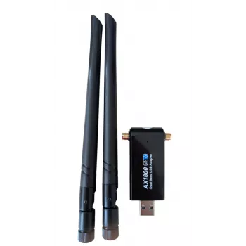 ALLNET Wireless AX 1800Mbit USB 3.0 WLAN adapteris ALL-WA1800AX-EXT ar ārējām antenām