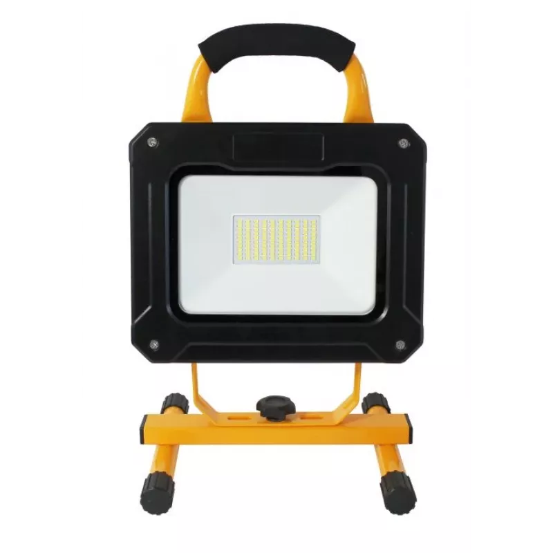 SYNERGY21 S21-LED-NB00401 LED bezvadu būvlaukuma prožektors 20W dzeltens/vēsi balts, savietojams ar Makita