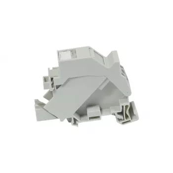 SYNERGY21 Keystone moduļa turētājs DIN sliedei, slaids ABS, 1xTP modulim Slim Line (S215416V2)