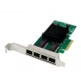 ALLNET PCIe 1G x4 četru portu servera adapteris - Copper RJ45 - Intel I350 (ALL0136v2-4-GB-TX/I350T4)