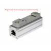 ALLNET Cat.6 Ethernet pārsprieguma aizsargs ar DIN sliedes stiprinājumu ALL95100 (ALL95100-DinRail-Clamp)
