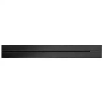 SYNERGY21 MODULRAIL 600mm melns barošanas sliedes profils (tukšs, 3 moduļu vietas, 16A) S21-MR001