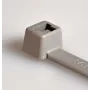 HellermannTyton T80R kabeļu saite, poliamīds 6.6, pelēka, 360 mm x 4.6 mm, 100 gabali (116-08018)