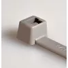 HellermannTyton T80R kabeļu saite, poliamīds 6.6, pelēka, 360 mm x 4.6 mm, 100 gabali (116-08018)