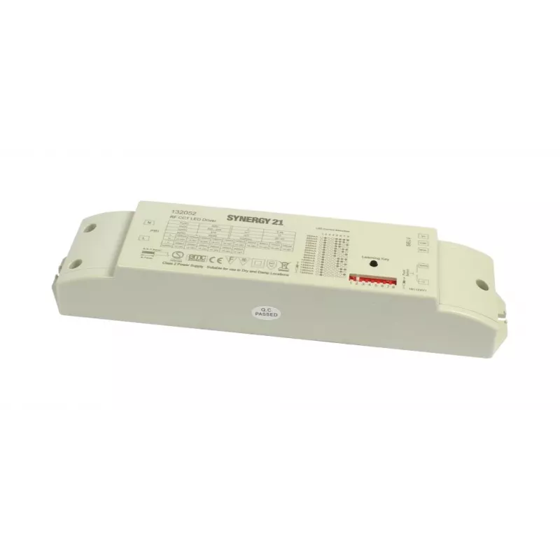 SYNERGY21 EOS 05 4-kanālu DALI-2 LED kontrolieris ar 24V 75W barošanas bloku