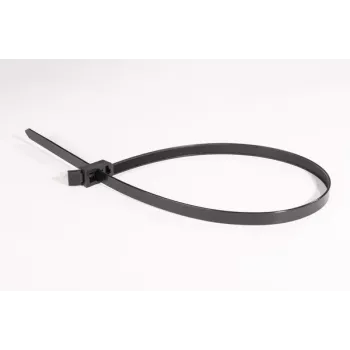 HellermannTyton SpeedyTie atkārtoti aizverams kabeļu savilcējs 750mm x 13mm melns (5 gab.) 115-00030