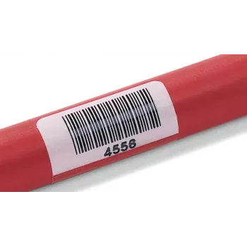 HellermannTyton TAG138LA4-1105-WH termiskās pārneses poliestera kabeļu etiķetes, 38,1 x 19,05 mm, baltas, 1000/rullis 594-13876