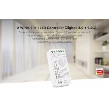 SYNERGY21 Synergy 21 kontrolieris CCT 2 vadi Zigbee*Milight/Miboxer* (LC2-ZR)