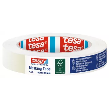 TESA 4325 maskēšanas lente 19 mm x 50 m balta 04325-00000-01