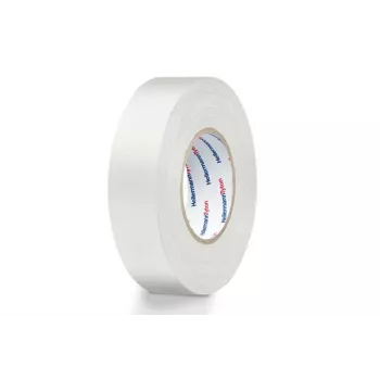 HellermannTyton HelaTape Flex 1000+ PVC elektroizolācijas lente, 19 mm x 20 m, melna 712-00905